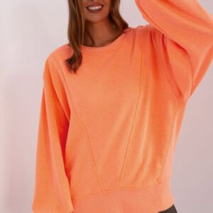 Bluza Damska Model EM-BL-716.14 Fluo Orange - Ex Moda