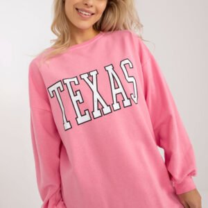 Bluza Damska Model EM-BL-U719.82P Pink - Ex Moda