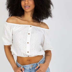 Bluzka Model LK-BZ-508934.24 Ecru - Lakerta