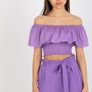Bluzka Model LK-TP-508609.37 Violet - Lakerta