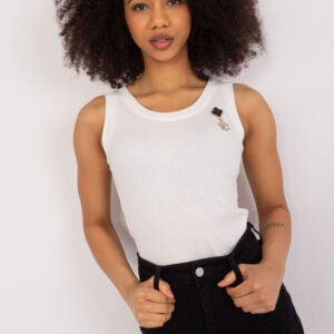 Koszulka Top Model LK-TP-509623.73 Ecru - Lakerta