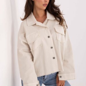 Koszula Damska Model IT-KS-FL5779.87 Light Beige - Rue Paris