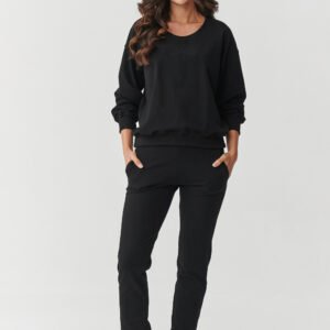 Spodnie Komplet Model M891 Black - Makadamia