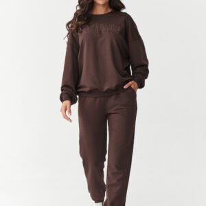 Spodnie Komplet Model M889 Czekolada - Makadamia