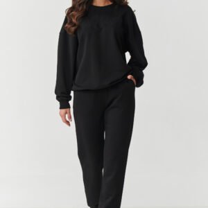 Spodnie Komplet Model M889 Black - Makadamia