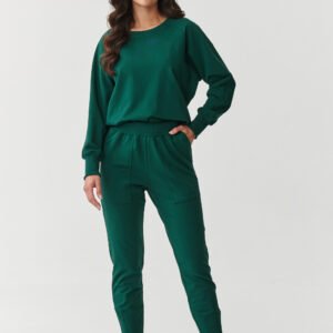 Spodnie Komplet Model M888 Bottle Green - Makadamia