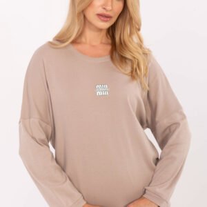 Bluzka Model RV-BZ-A823.49 Dark Beige - Relevance