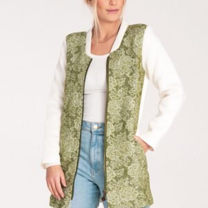 Płaszcz Damski Model M1062 White - Figl