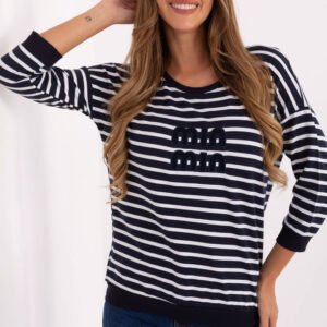 Bluzka Model RV-BZ-A790.47 Navy - Relevance