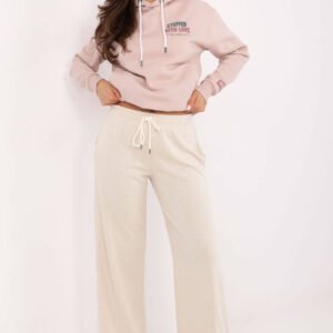 Spodnie Dresowe Model RV-DR-A590.08 Light Beige - Relevance