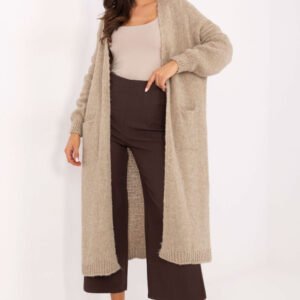 Sweter Kardigan Model MI-SW-WM6155.82 Beige - Italy Moda