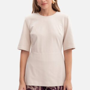 Bluzka Model B305 Piasek - BeWear