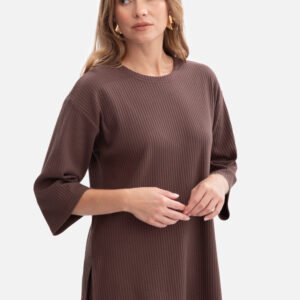 Bluzka Model B301 Brown - BeWear