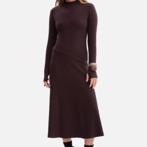 Sukienka Model B299 Czekolada - BeWear