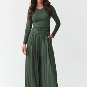 Spodnie Komplet Model M892 Khaki - Makadamia