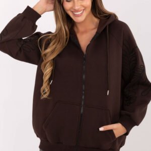 Bluza Damska Model RV-BL-A911.22 Dark Brown - Relevance