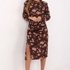 Sukienka Model IT-SK-20057-1.02 Brown - Rue Paris