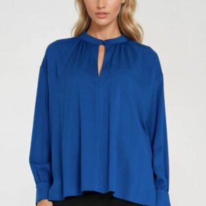 Oversizowa bluzka z marszczeniem B197 Chaber - Nife