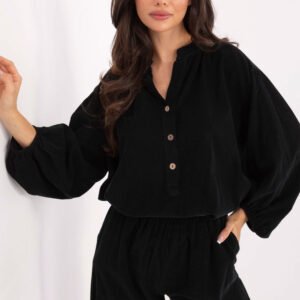 Bluzka Model IT-KS-233607.63 Black - Italy Moda