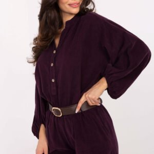 Bluzka Model IT-KS-233607.63 Dark Violet - Italy Moda