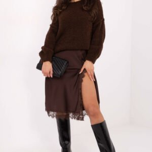 Spódnica Model MI-SD-3275.57 Brown - Rue Paris
