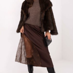Spódnica Model MI-SD-3287.36 Brown - Rue Paris