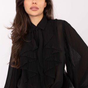 Koszula Damska Model MI-KS-A2818.09 Black - Italy Moda