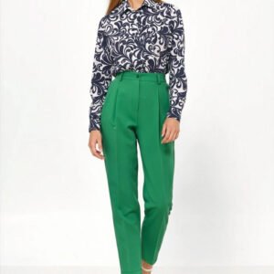 Spodnie Zielone spodnie typu balloon SD130 Green - Nife