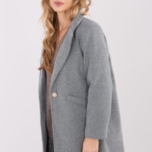 Płaszcz Damski Model IT-PL-20238.23 Dark Grey - Italy Moda