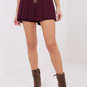 Spodnie Spódnicospodenki Model IT-SN-FL8757.52 Bordo - Rue Paris