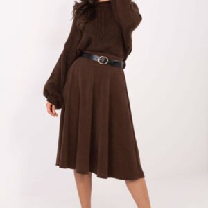 Spódnica Model IT-SD-FL9838.49 Brown - Rue Paris