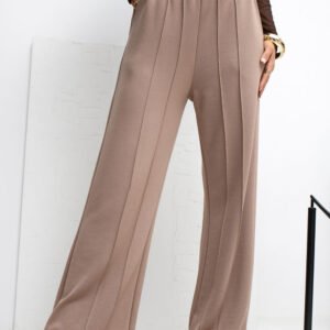 Spodnie Dresowe Model RV-DR-A1062.48 Dark Beige - Rue Paris