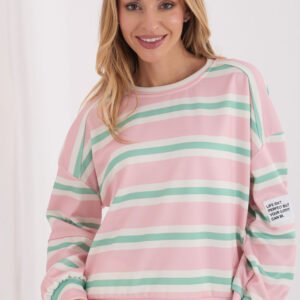 Bluza Damska Model IT-BL-9780-1.48 Light Pink - Italy Moda