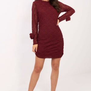 Sukienka Model IT-SK-9913.30 Bordo - Italy Moda