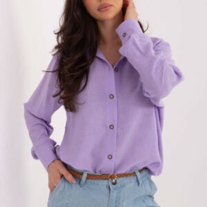 Koszula Damska Model LK-KS-510109.70 Light Violet - Lakerta