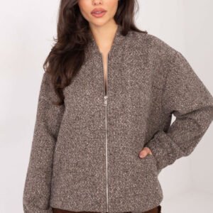 Kurtka Damska Model LK-BL-510134.08P Dark Beige - Lakerta