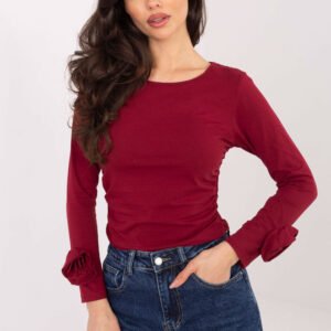 Bluzka Model IT-BZ-22079.55 Bordo - Italy Moda