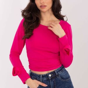 Bluzka Model IT-BZ-22079.55 Fuksja - Italy Moda