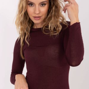 Bluzka Model IT-BZ-21818.98 Bordo - Italy Moda
