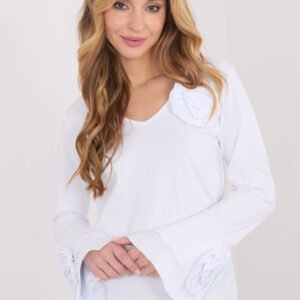 Bluzka Model IT-BZ-22139.55 White - Italy Moda