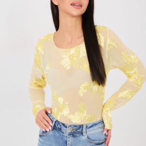 Bluzka Model IT-BZ-22125.60 Light Yellow - Italy Moda