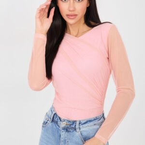 Body Model IT-BO-21601-1.89 Light Pink - Italy Moda