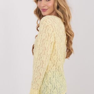 Bluzka Model IT-BZ-9970.97 Light Yellow - Italy Moda