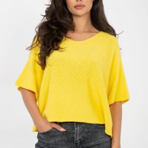 Sweter Damski Model IT-SW-0811.88P Yellow - Italy Moda