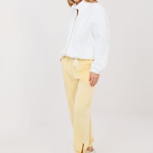 Spodnie Dresowe Model IT-SP-9987.16 Light Yellow - Italy Moda