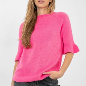 Sweter Damski Model MI-SW-1901.66 Dark Pink - Italy Moda