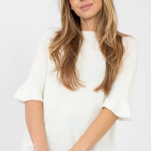 Sweter Damski Model MI-SW-1901.66 Ecru - Italy Moda