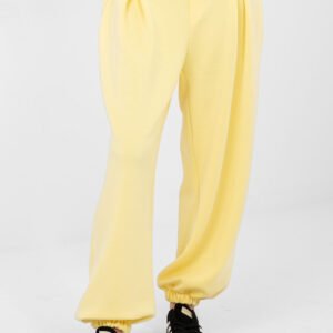 Spodnie Dresowe Model IT-SP-9995.12P Light Yellow - Italy Moda