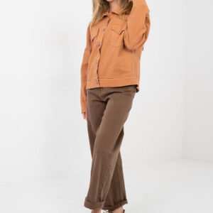 Kurtka Damska Model IT-KR-FL9568.29P Dark Orange - Rue Paris