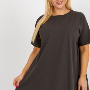 Bluzka Model RV-BZ-7923-1.34P Dark Khaki - Relevance